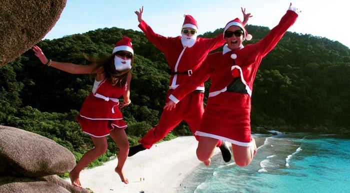 Similan islands Christmas