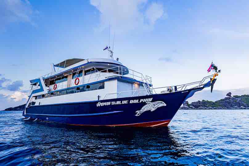 Our Similan Liveaboard the Blue Dolphin