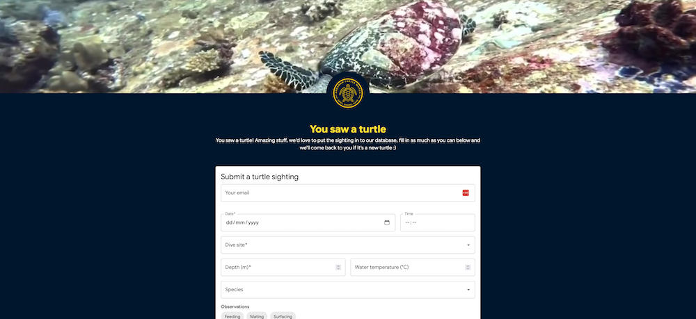 Andaman Turtle Watch screen shot