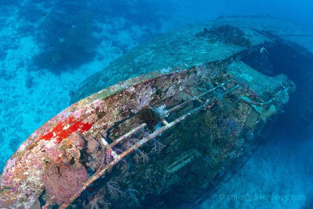 Tuna Wreck in the Similan Islands ©Chris Mitchell